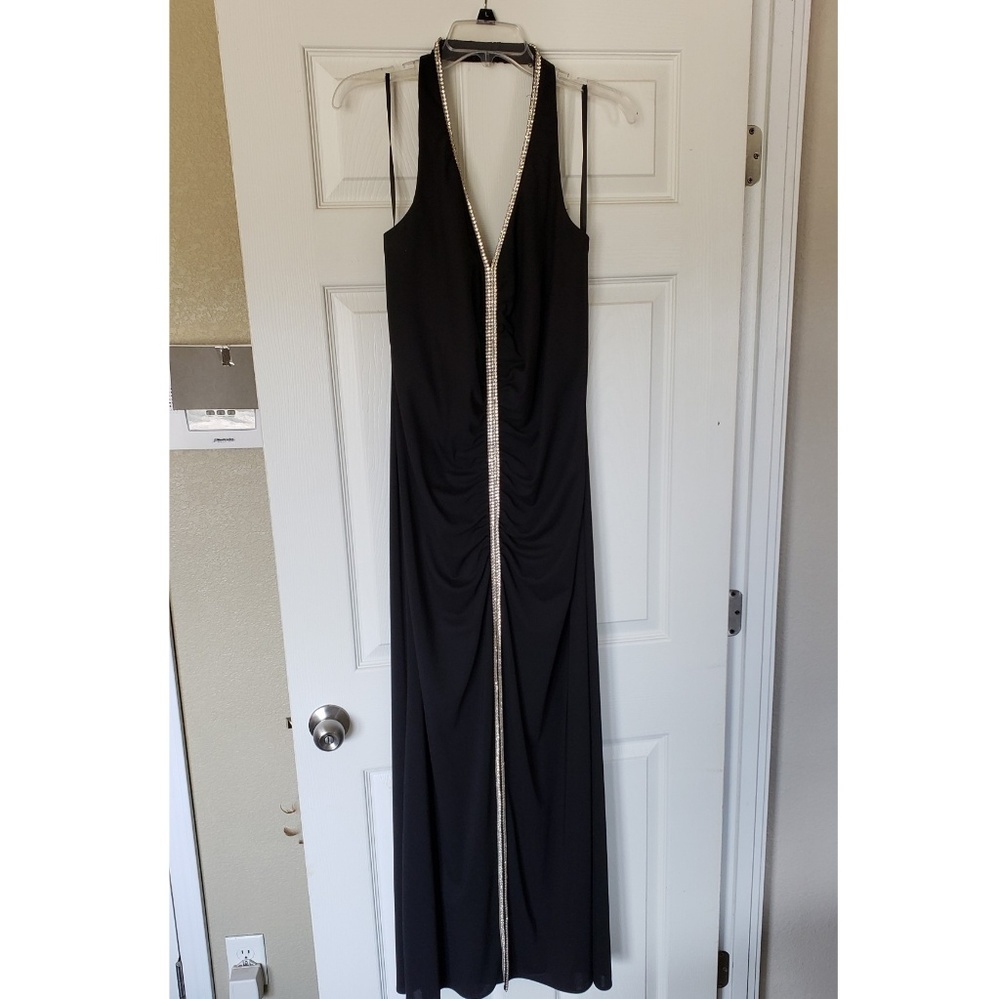 Halter evening dress